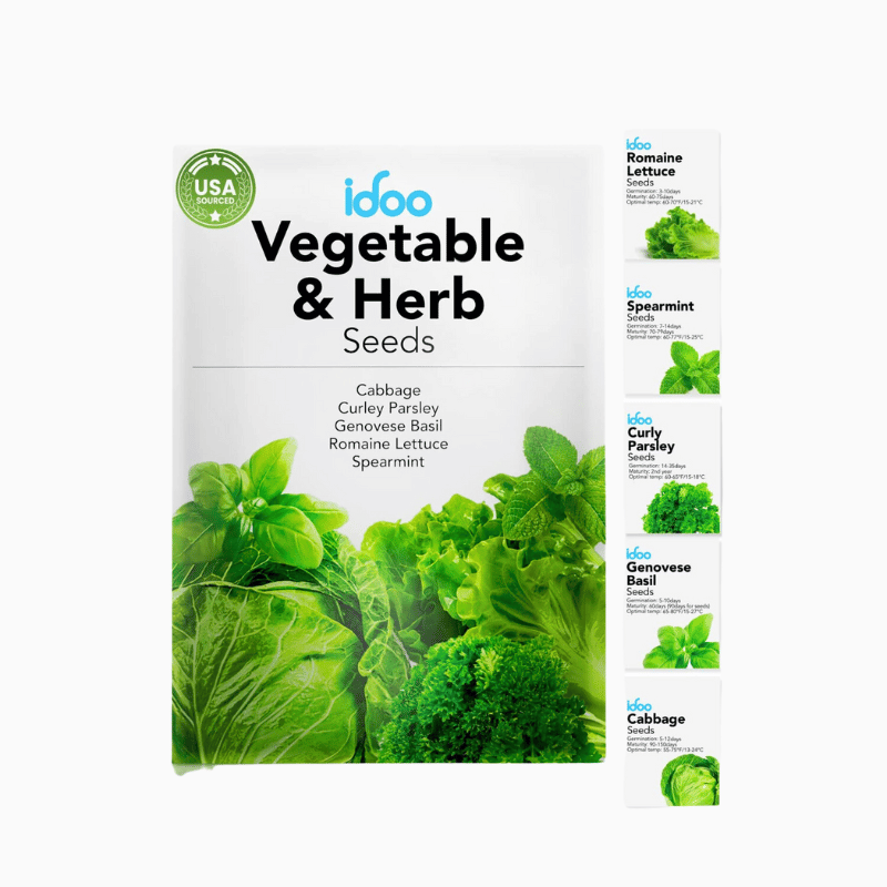 iDOO Vegetable & Herb Seed Packets US - Best Seller Seed by idoo