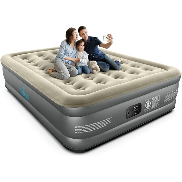 18" Air Mattress with Four Chamber Structure