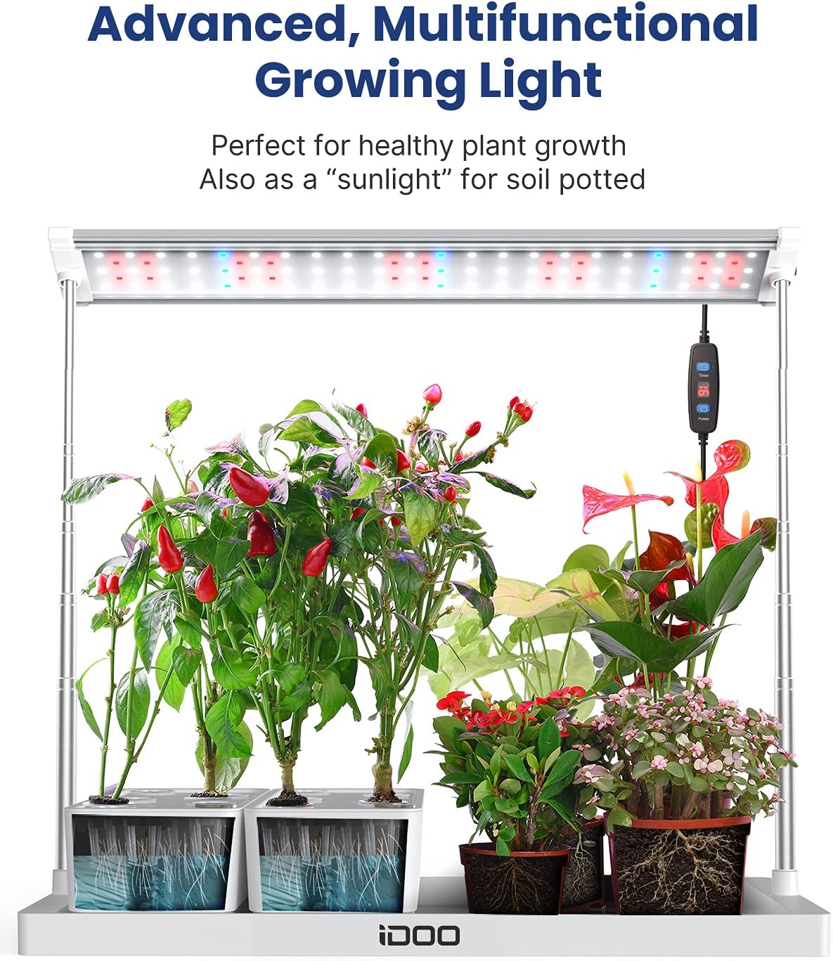 iDOO 20 Pods Indoor Herb Garden Kit - Hydroponic Growing System Hydroponic Growing Systems new by idoo