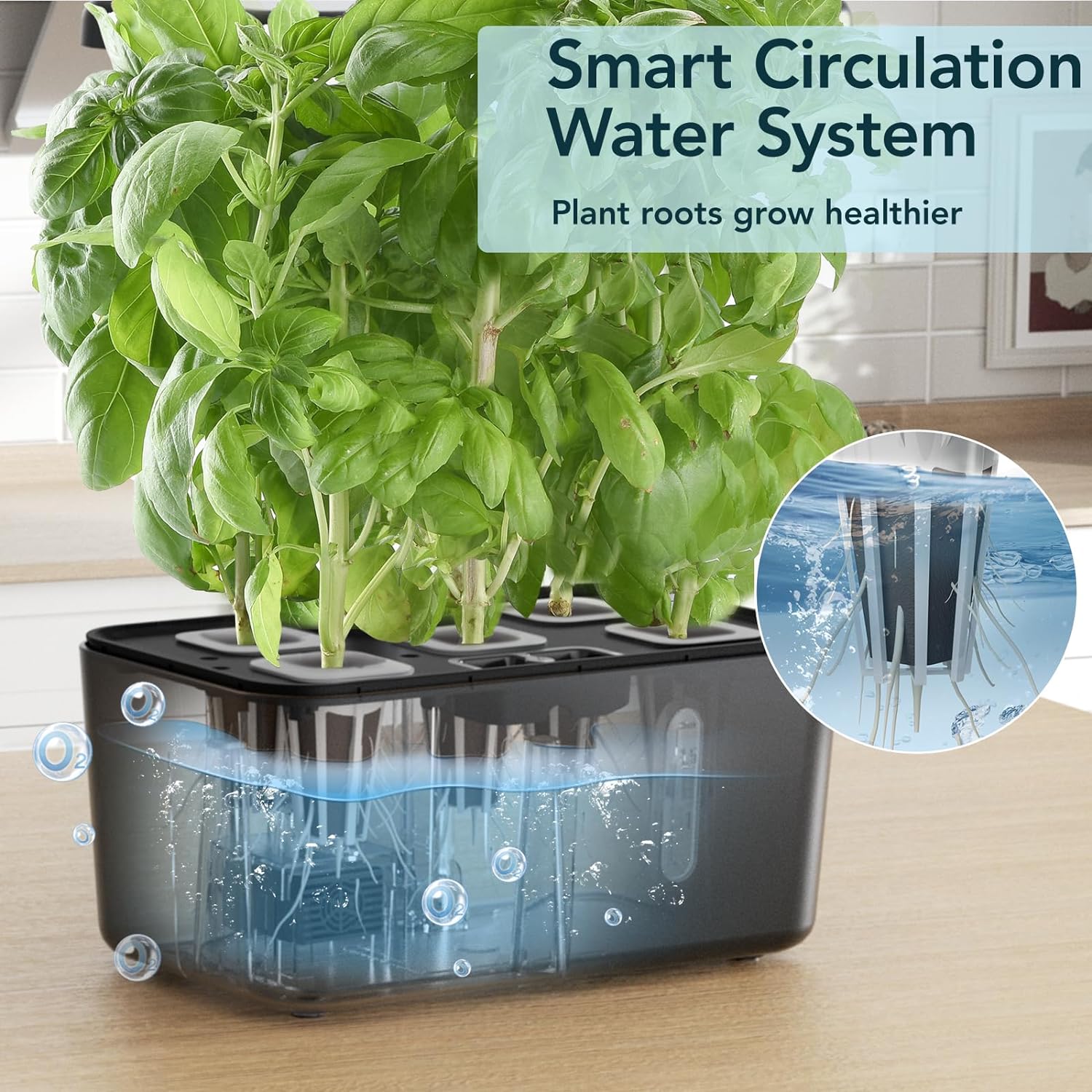 iDOO 15 Pods Indoor Herb Garden Kit - 15 Pods Best Seller Hydroponic Growing System Hydroponic Growing Systems by idoo