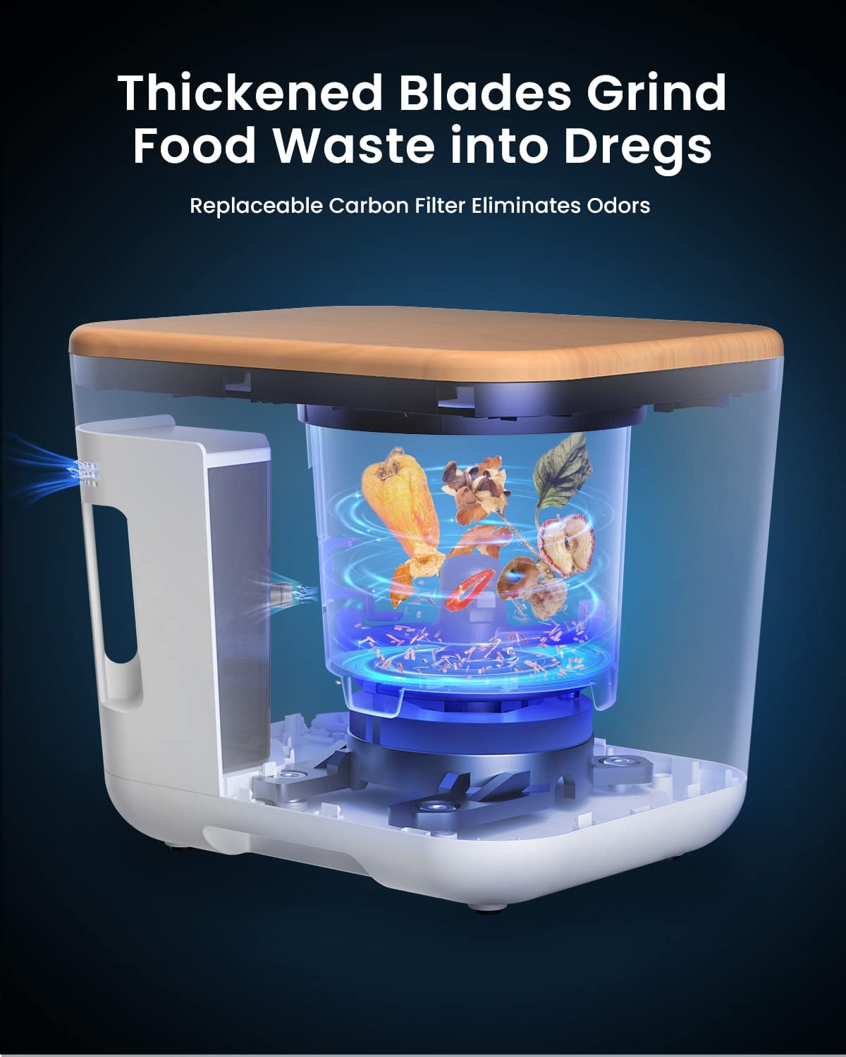 iDOO Smart Kitchen Composter - _wf_cus Best Seller by idoo
