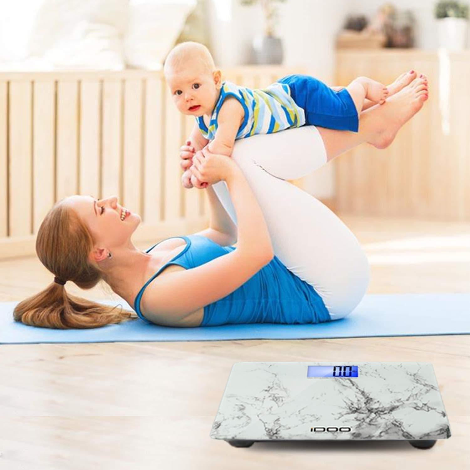 iDOO BG540 Digital Body Weight Bathroom Scale - _wf_cus Body Weight Scales Health Monitors Scale by iDOO