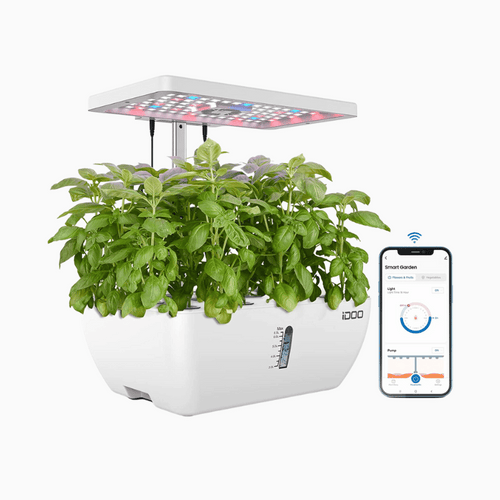 WiFi 12 Pods Indoor Garden with 6.5L Water Tank US - 12 Pods _wf_cus Hydroponic Growing System Wifi by idoo