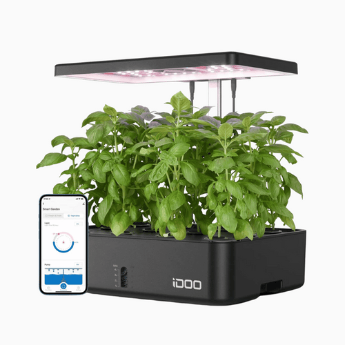 iDOO WiFi 12 Pods Indoor Garden with APP Controlled - 12 Pods _wf_cus Best Seller BFD AU Hydroponic Growing System Wifi by idoo