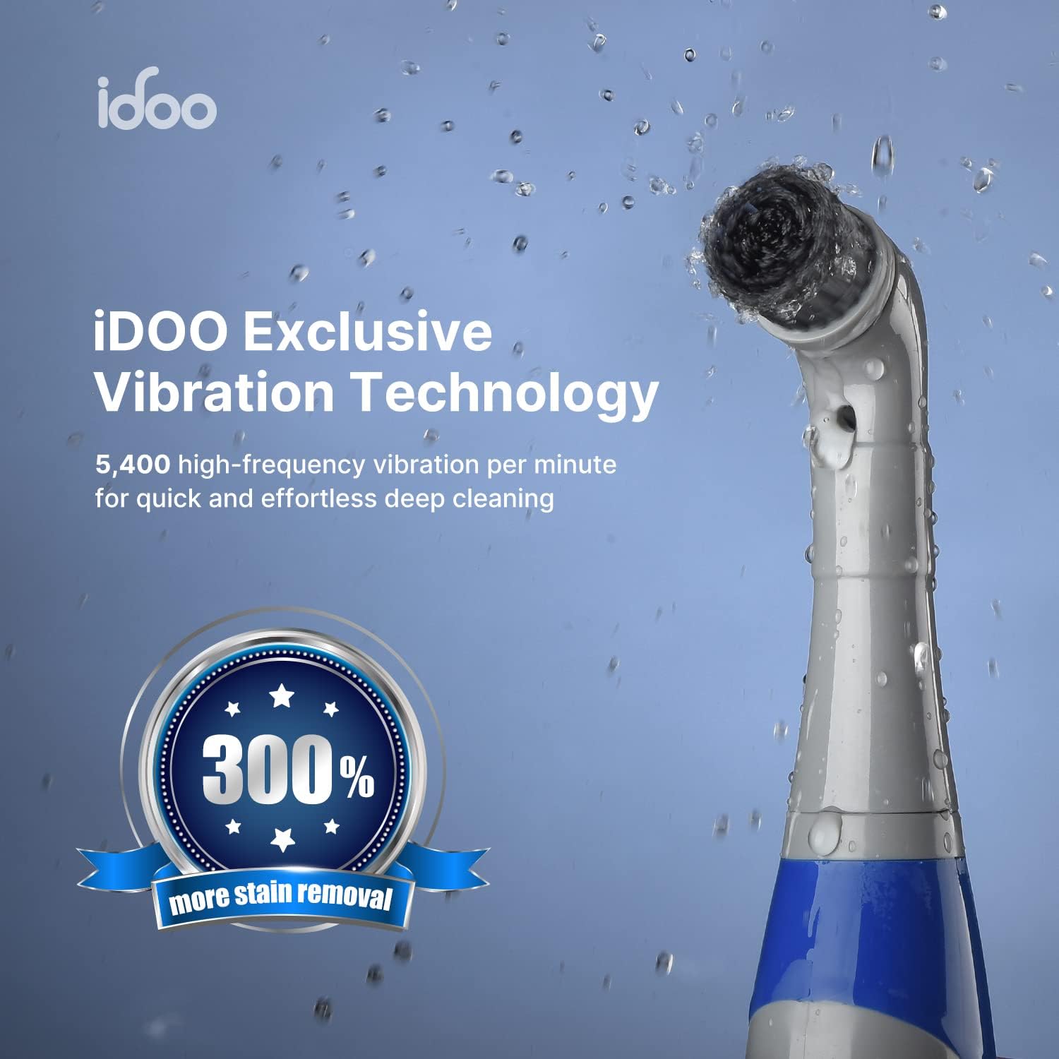iDOO Cordless Electric Cleaning Brush - by idoo