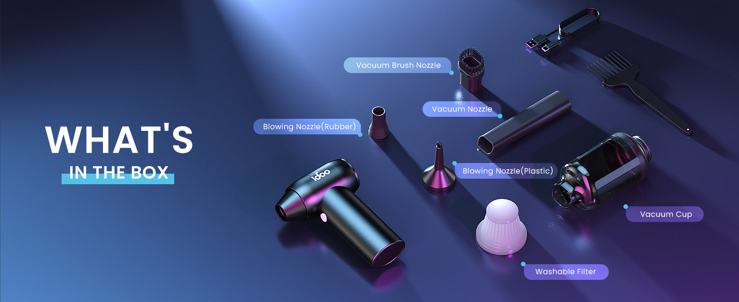 iDOO Metal Compressed Air Duster - by idoo