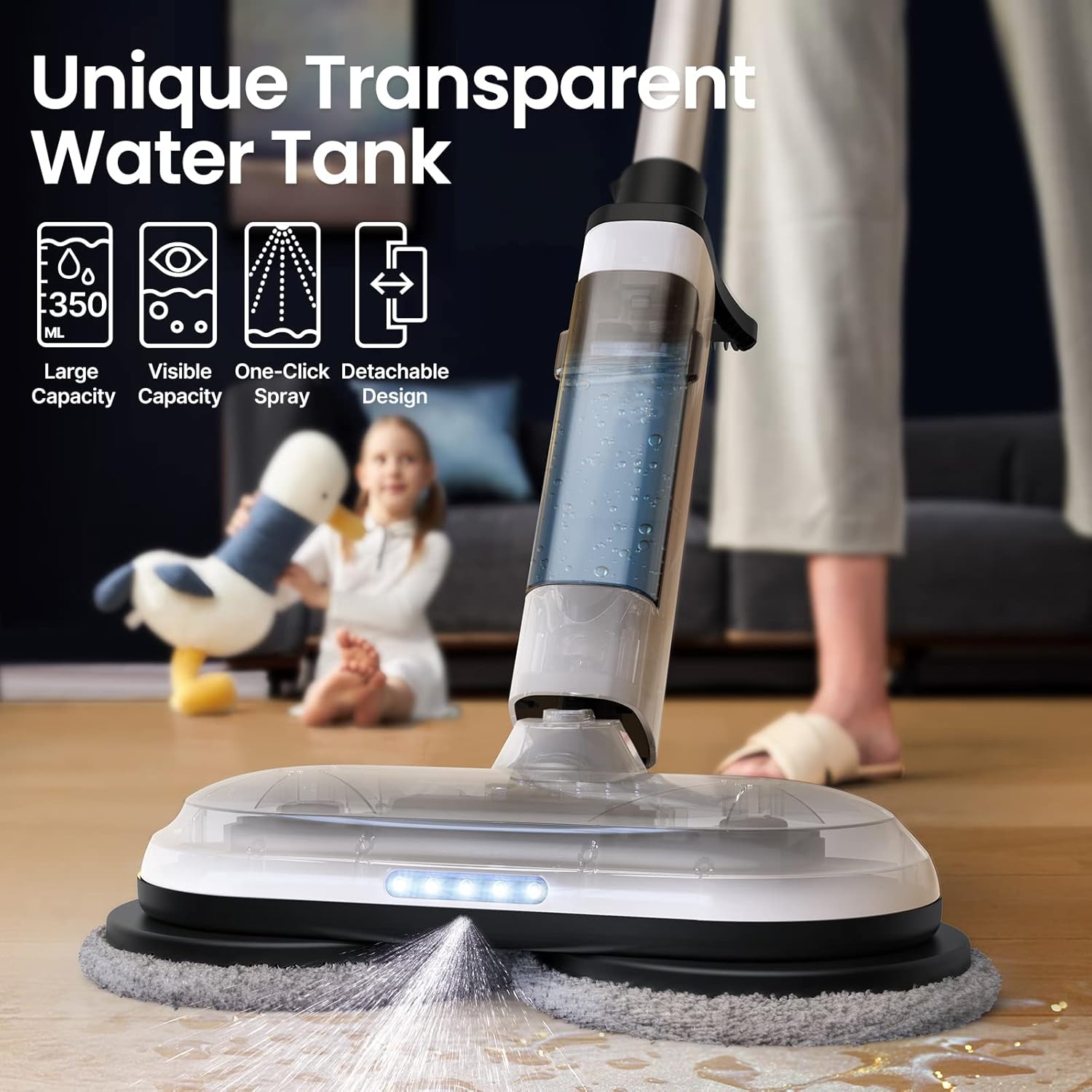 新品】 CLEAN SMART FLOOR CLEANER 電動モップ 楽天市場】【送料無料
