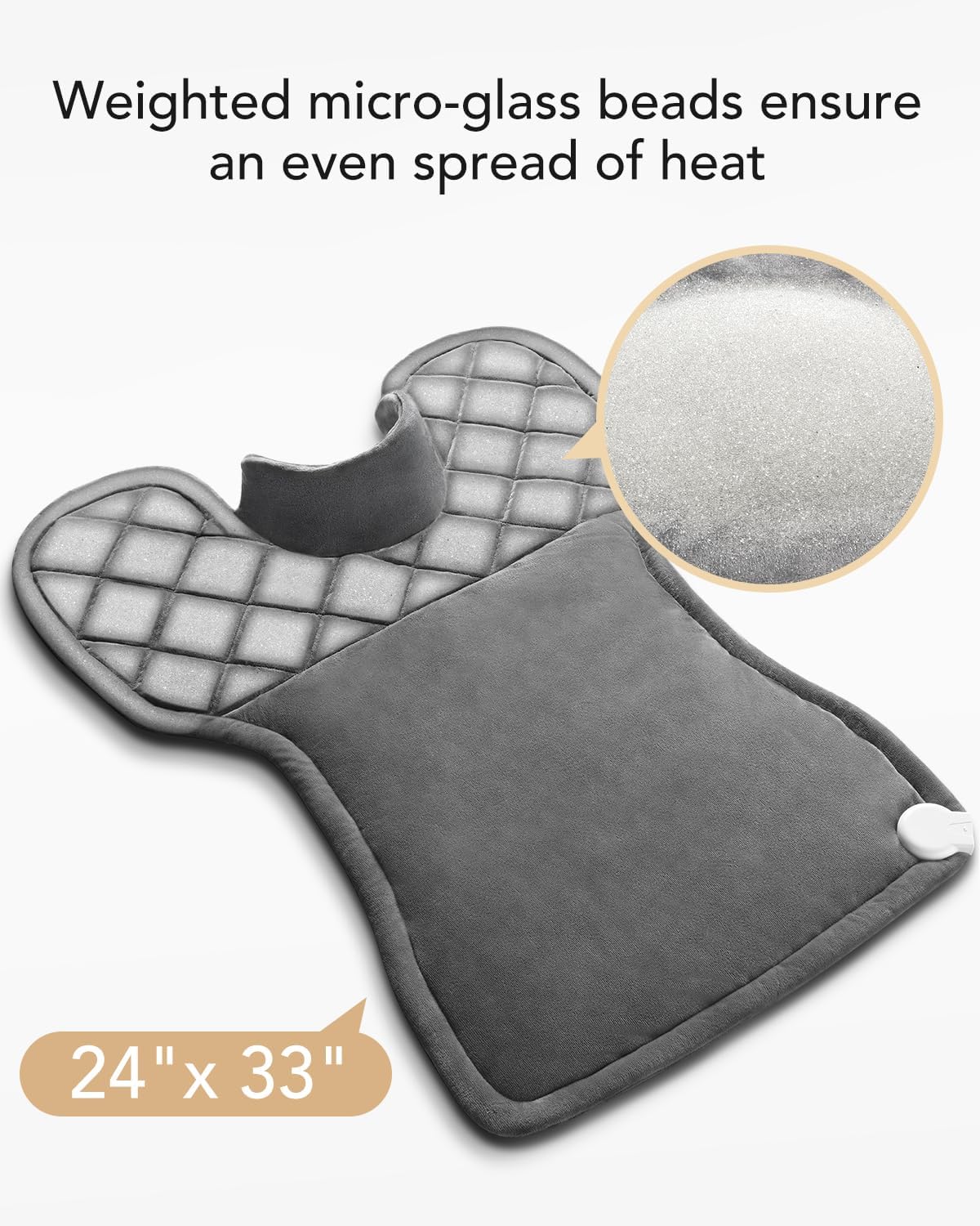 iDOO Weighted Heating Pad XXL for Back - by idoo