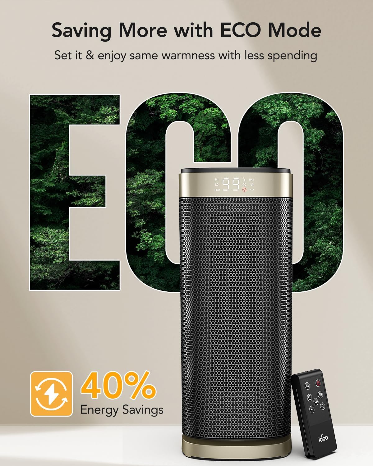 iDOO Space Heaters (Black) - BFDpick heater by idoo