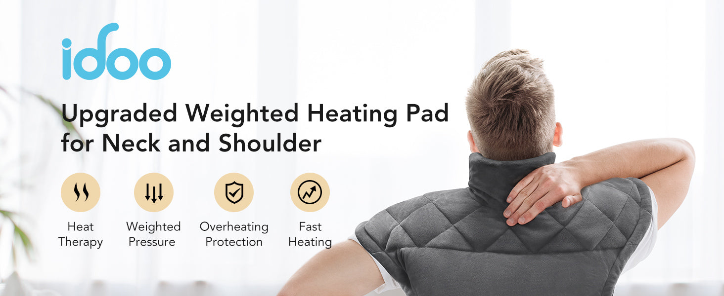 iDOO Weighted Heating Pad XXL for Back - by idoo