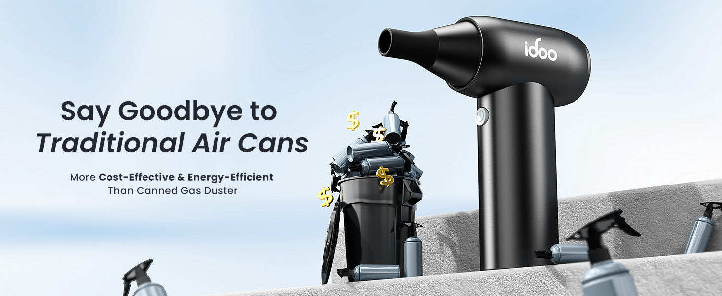 iDOO Metal Compressed Air Duster - by idoo