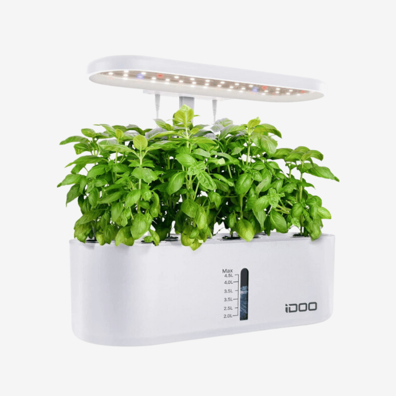 iDOO 10 Pods Indoor Herb Garden US - 10 Pods _wf_cus Hydroponic Growing System by idoo