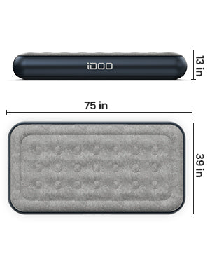 Twin Size 13" Air Mattress - _wf_cus Air Bed Best Seller Twin by idoo