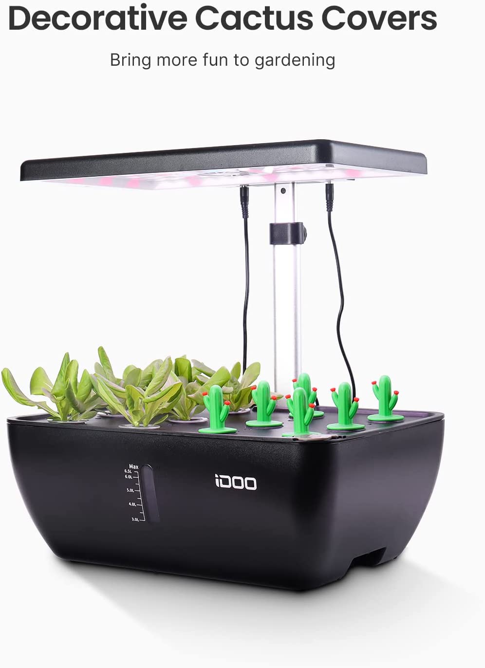 IDOO 12 Pods Indoor WiFi Garden with 6.5L Water Tank - 12 Pods _wf_cus Best Seller Best Seller_CA Hydroponic Growing System Wifi by idoo
