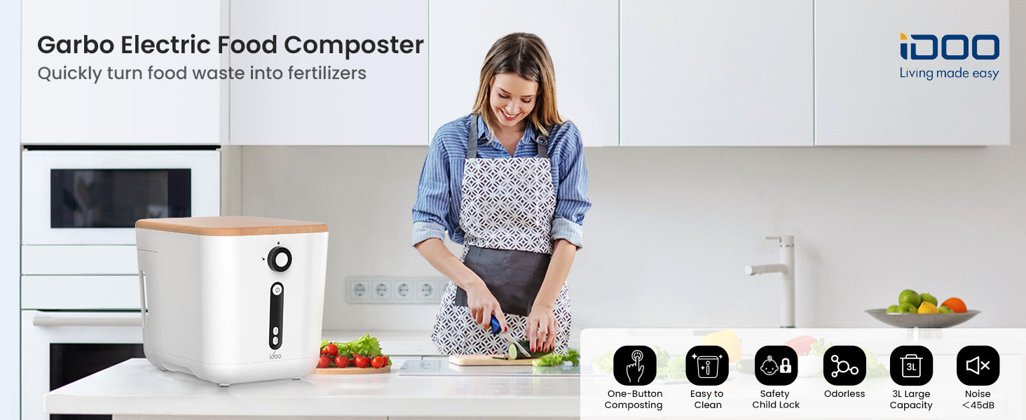 iDOO Smart Kitchen Composter - _wf_cus Best Seller sale by idoo