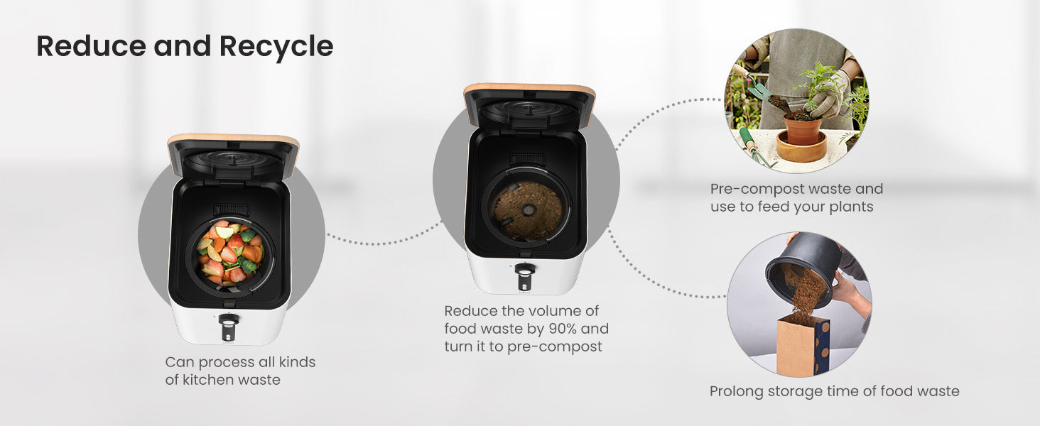 iDOO Smart Kitchen Composter - _wf_cus Best Seller sale by idoo