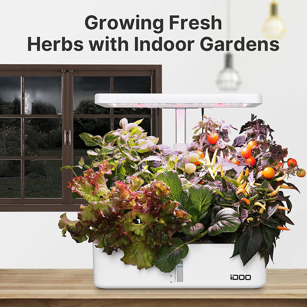 iDOO 12 Pods Indoor Herb Garden Kit